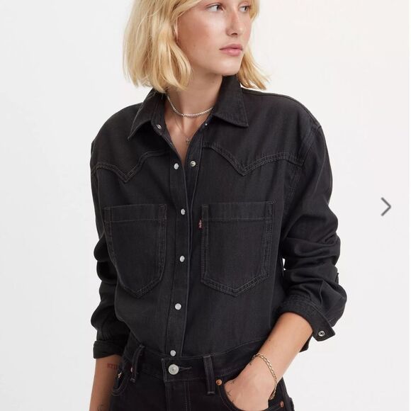 Levi's Western Denim Shirt - Picture 2 of 3